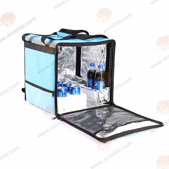 Bolso modificado para requisitos particulares de la entrega de la comida de la caja del refrigerador del organizador de la lata no