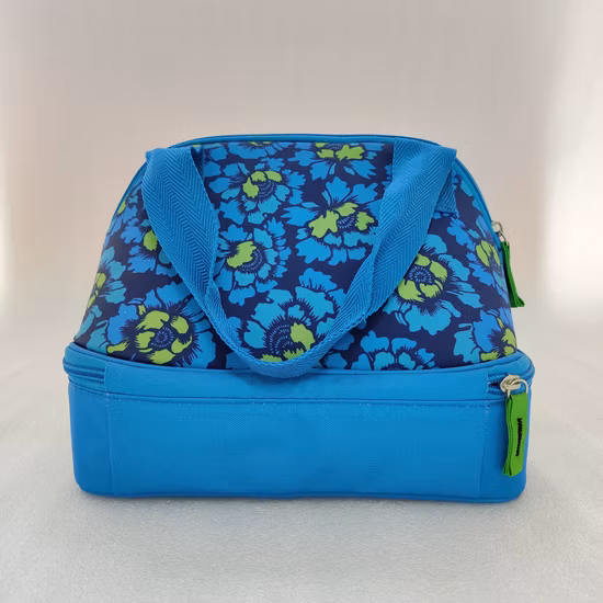 Regalo promocional Comida al aire libre Picnic Bolsa aislante para refrigerador escolar